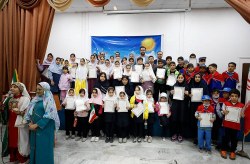 تقدیر از 45 دانش آموزبرگزیده پویش قهرمان کیش در دهه مبارک فجر